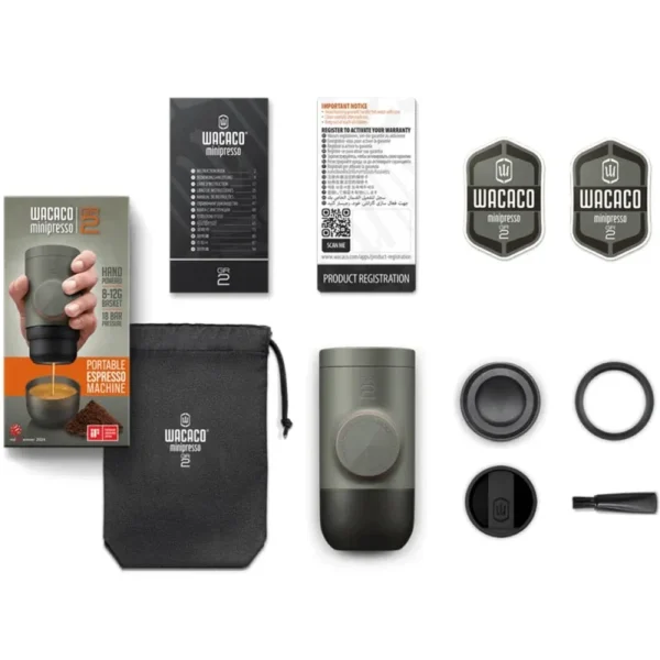 مینی پرسو پودری 2 واکاکو مدل Wacaco Minipresso GR2 - Image 5